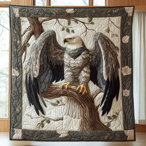Forest Crown Sentinel Quilt Blanket