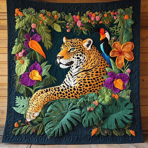 Forest Guardian Quilt Blanket
