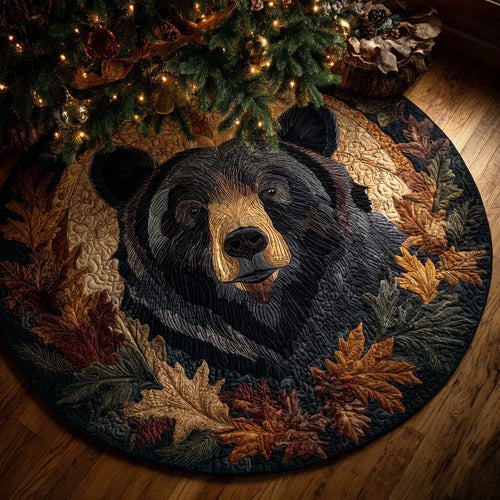 Forest Guardian Quilted Round Mat
