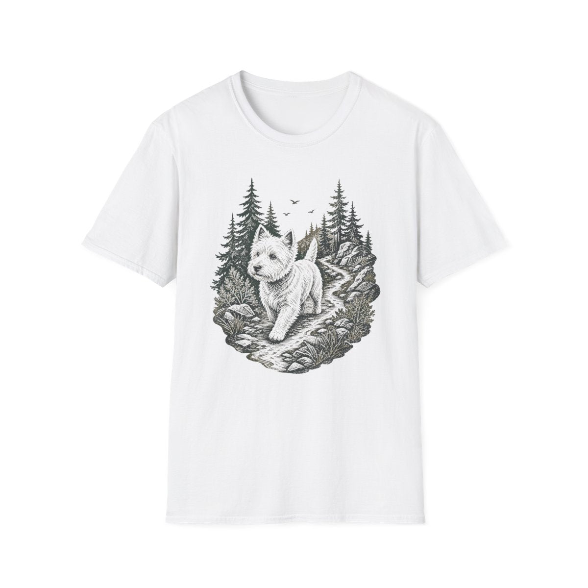 Forest Trail Westie Tee