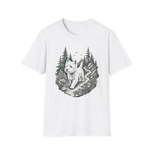 Forest Trail Westie Tee