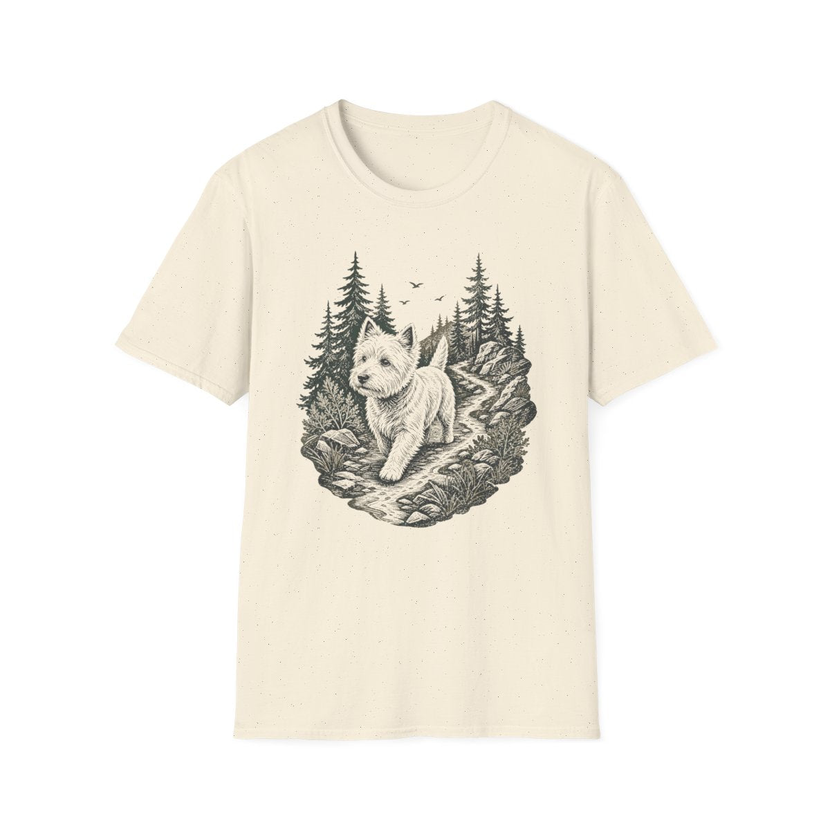 Forest Trail Westie Tee