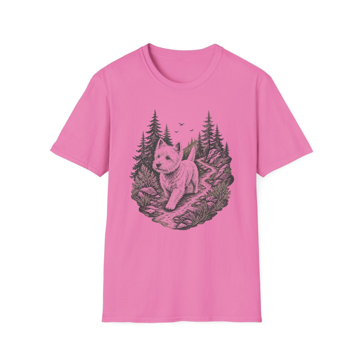 Forest Trail Westie Tee