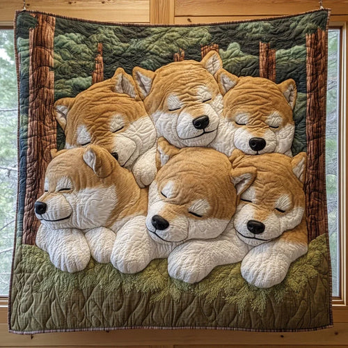 Forest Warm Quilt Blanket