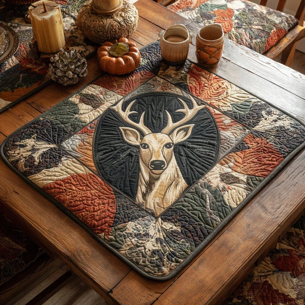 Forest Watcher Quilted Table Topper