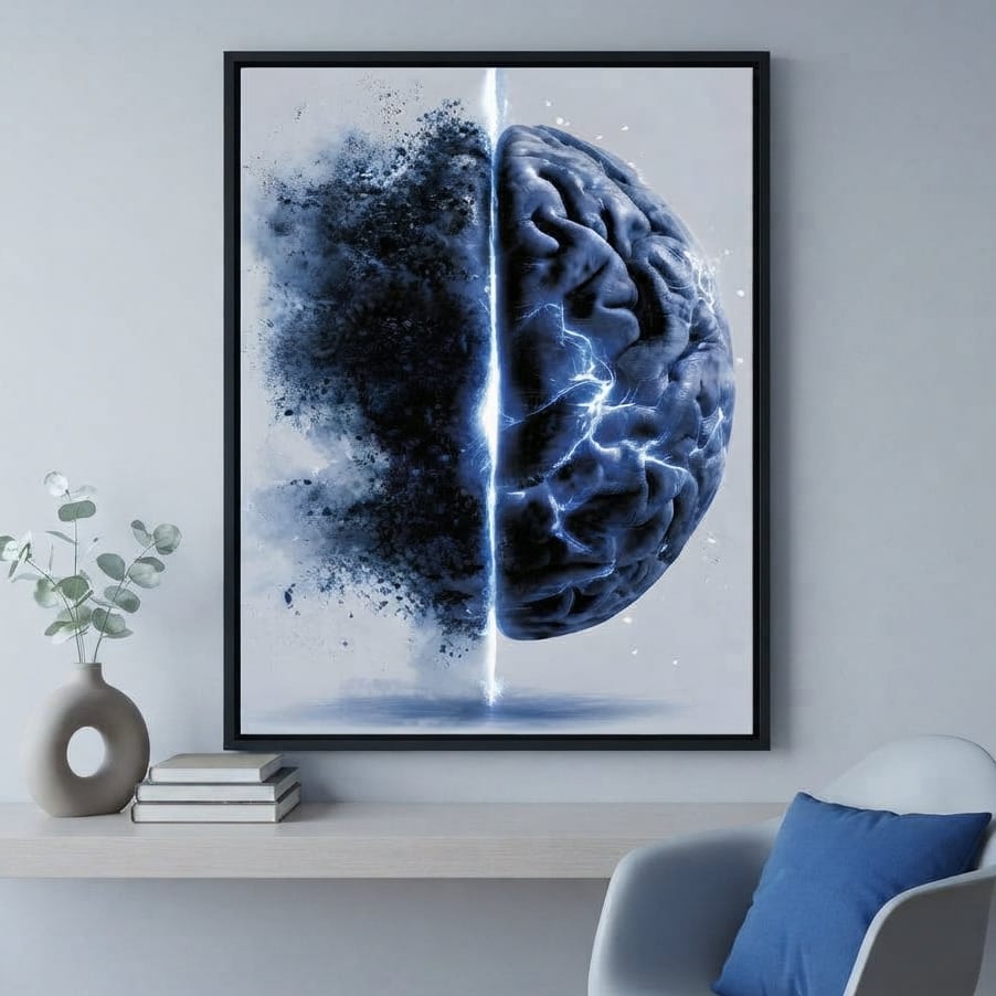 Fractured Reason Before The Storm Canvas Wall Art