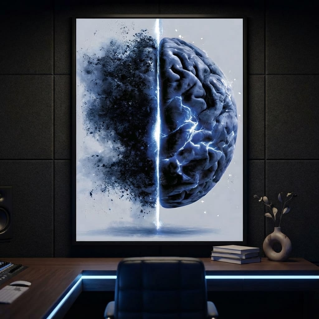 Fractured Reason Before The Storm Canvas Wall Art