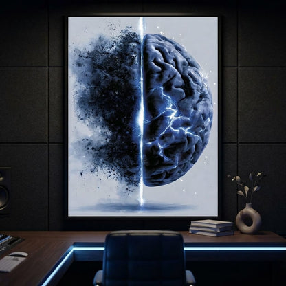 Fractured Reason Before The Storm Canvas Wall Art