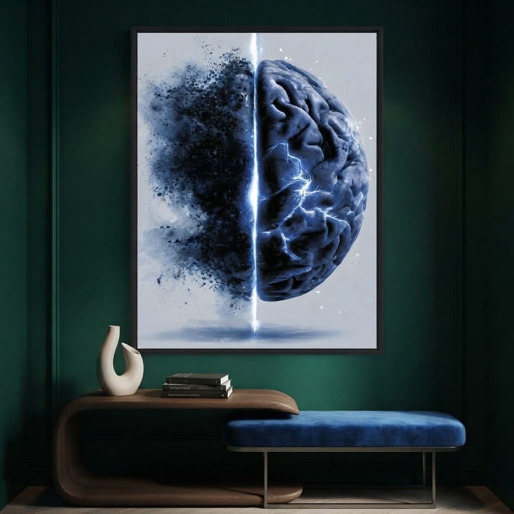 Fractured Reason Before The Storm Canvas Wall Art