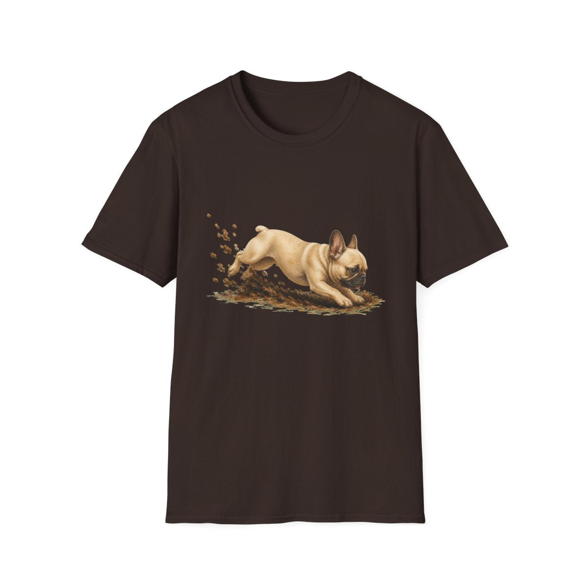 French Bulldog Excavating Mode On Tee