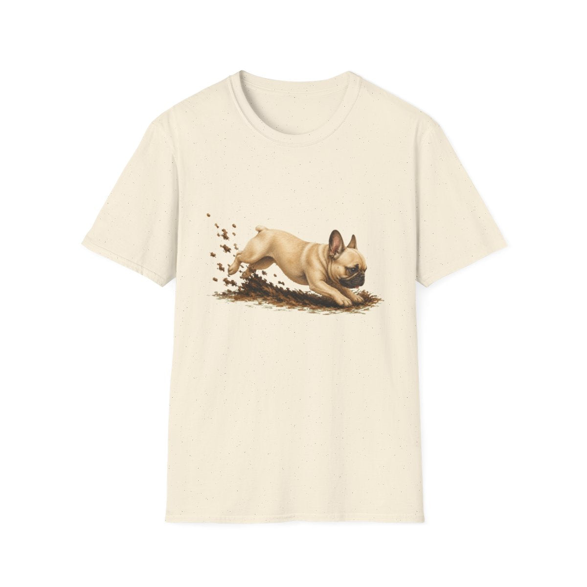 French Bulldog Excavating Mode On Tee