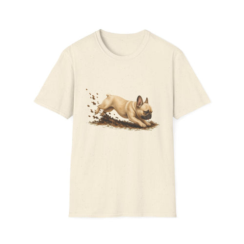 French Bulldog Excavating Mode On Tee