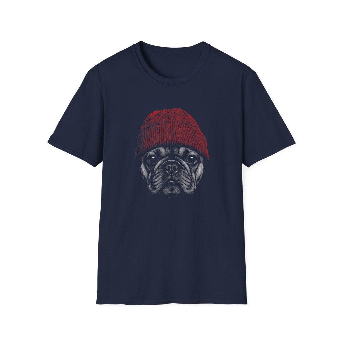 French Bulldog In Beanie Tee