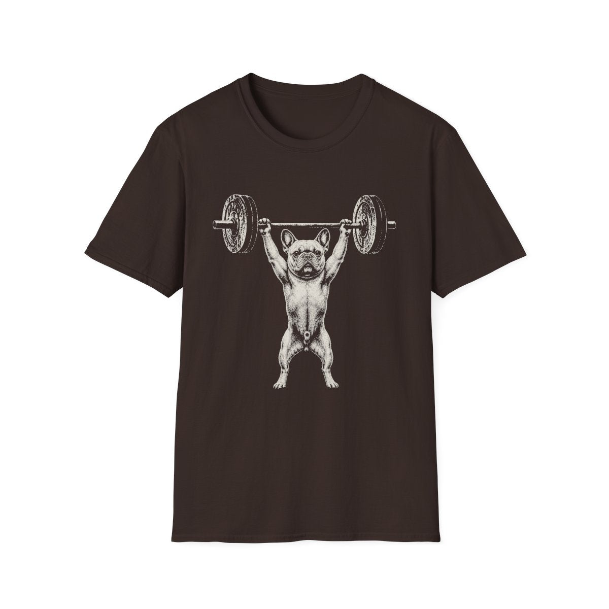French Bulldog Powerlifting Tee