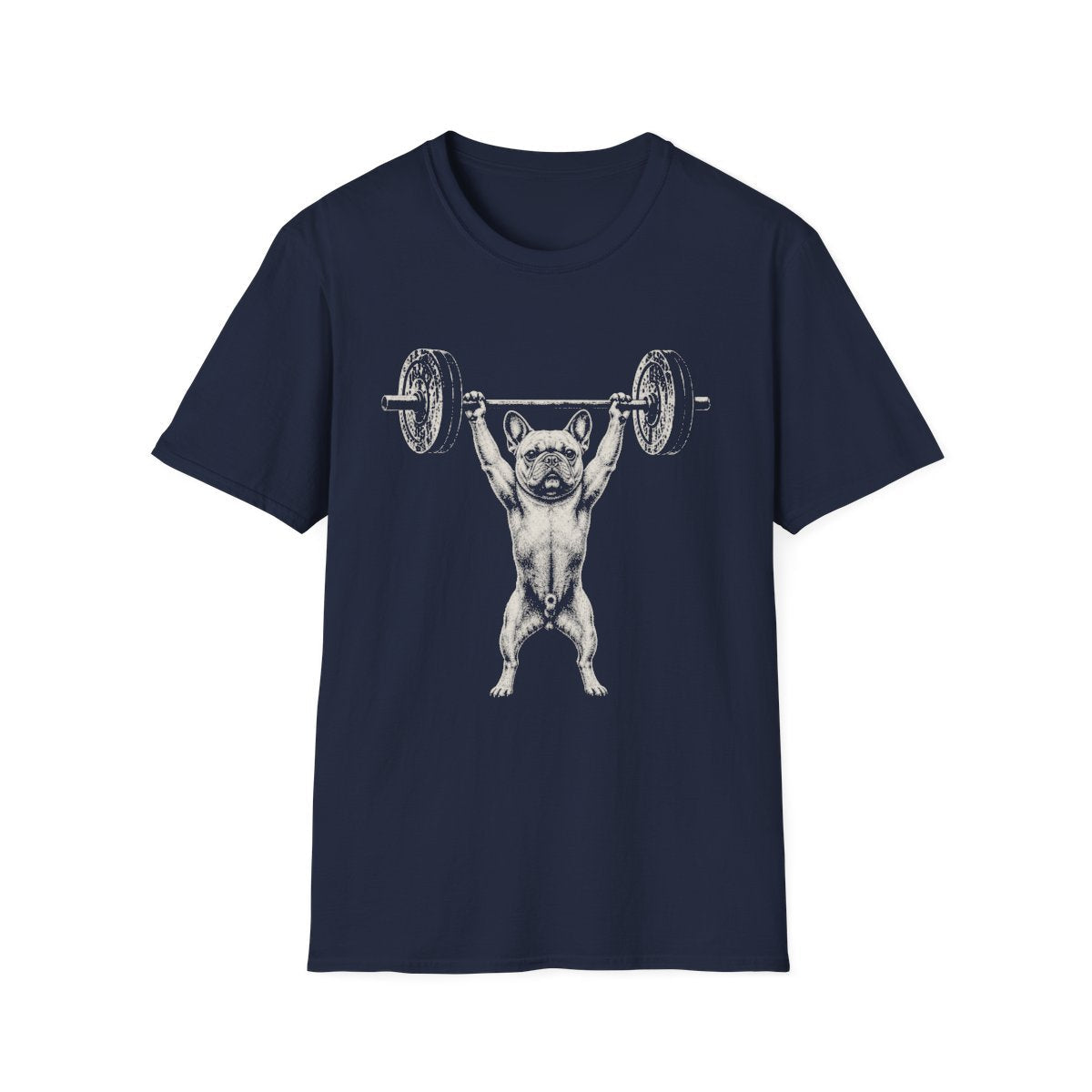 French Bulldog Powerlifting Tee
