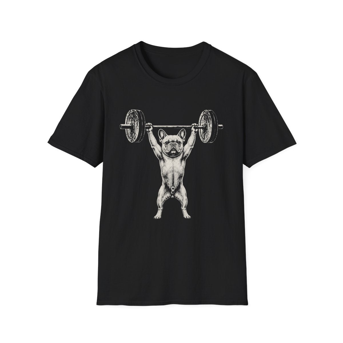 French Bulldog Powerlifting Tee