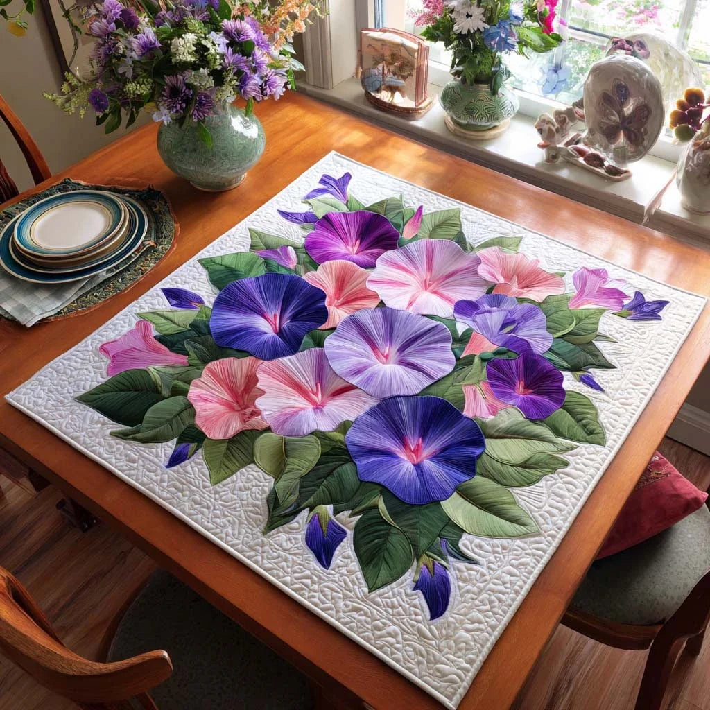 Fresh Glory Quilted Table Topper