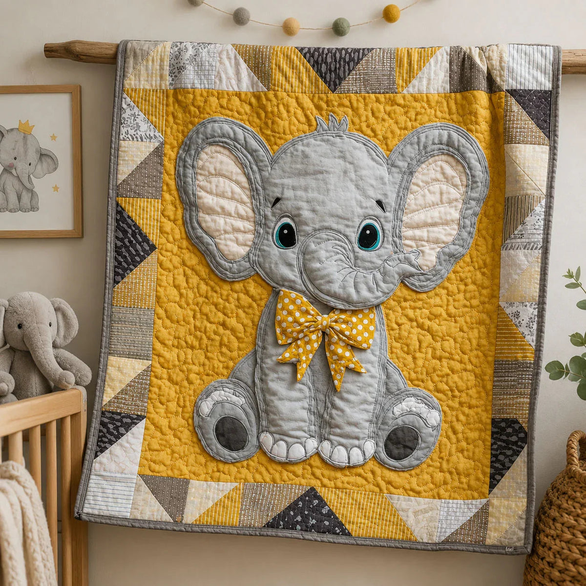 Friendly Giant Quilt Blanket - Quilted Blanket by Wild and Way