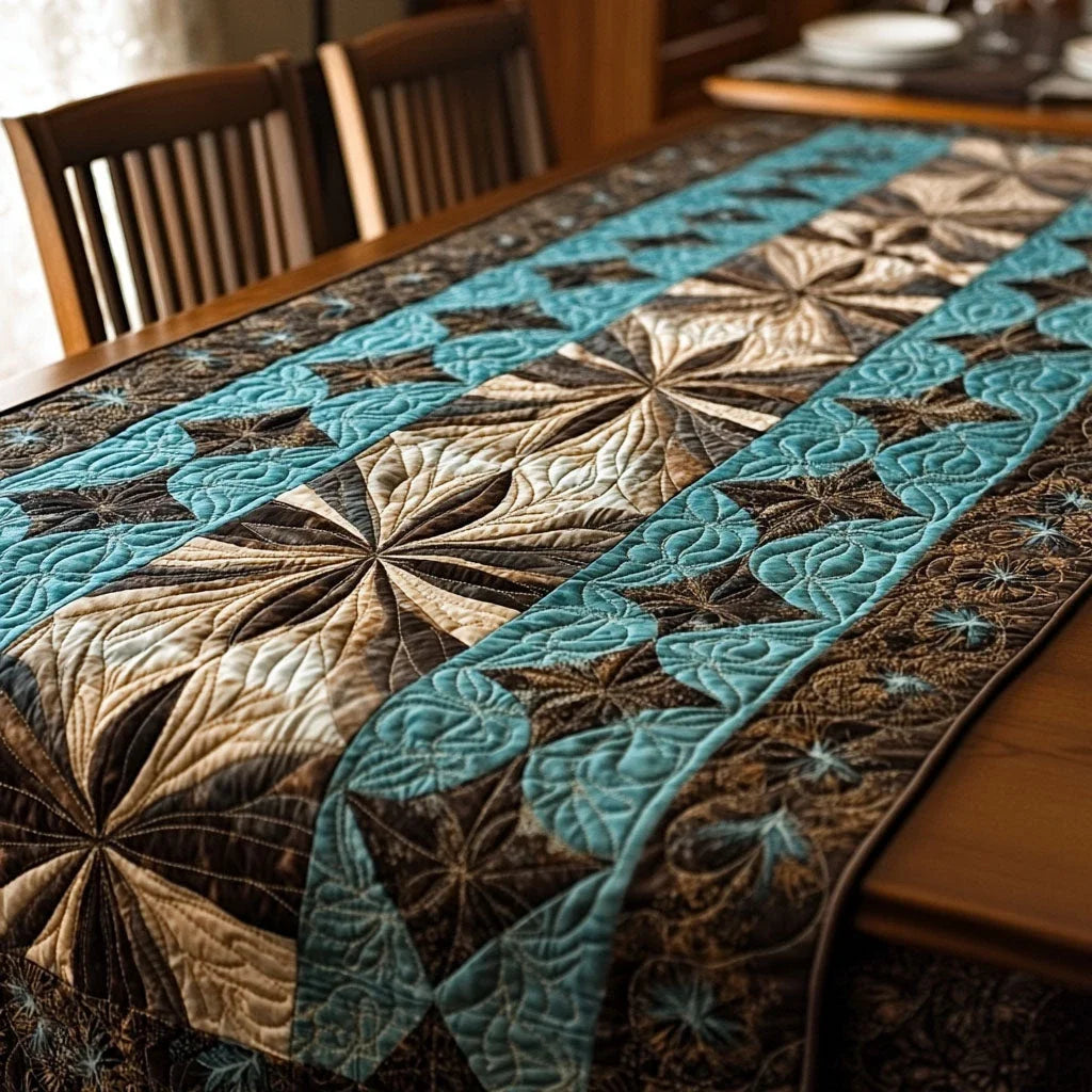Frontier Flair Quilted Table Runner