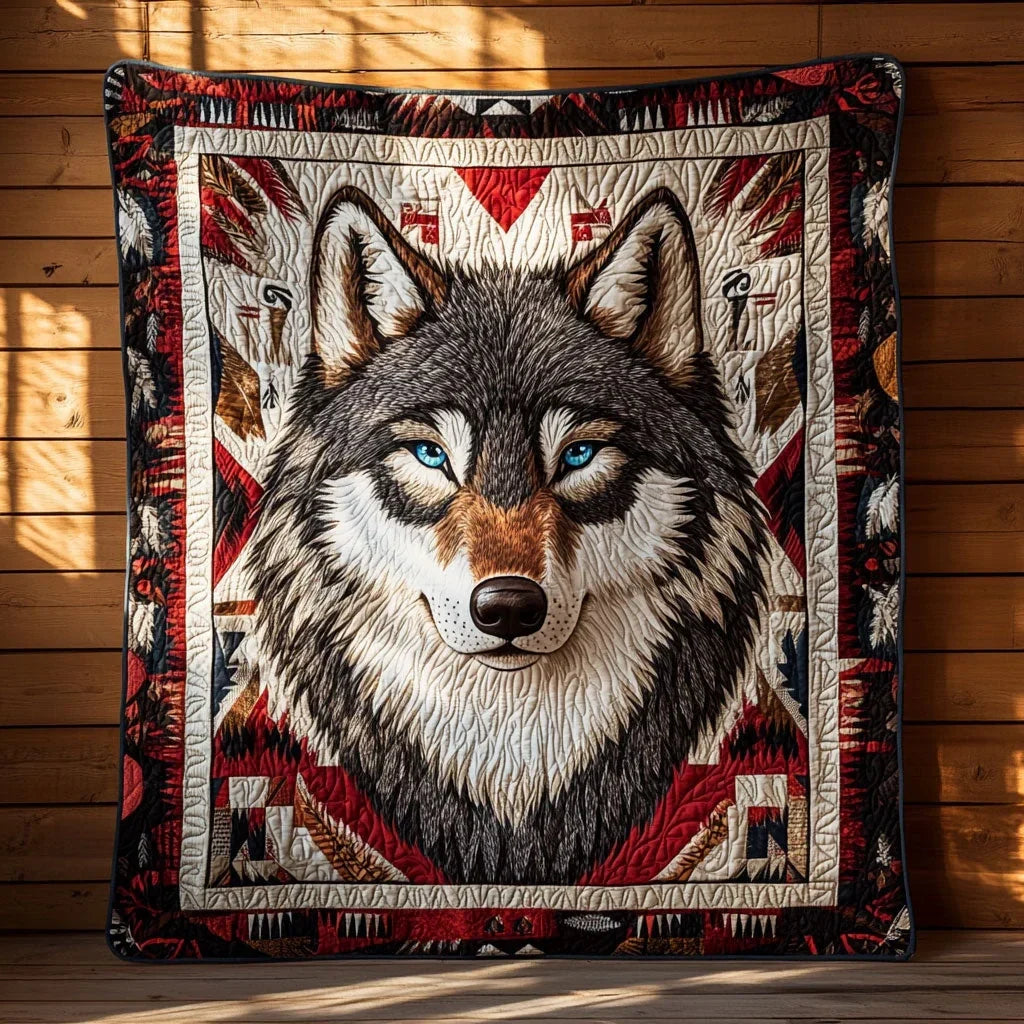 Frost Fang Quilt Blanket