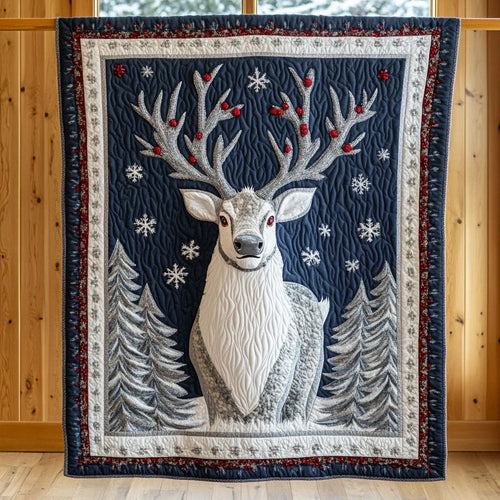Frosted Majesty Quilt Blanket