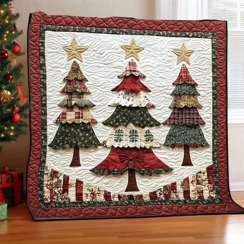 Frosted Pines Quilt Blanket