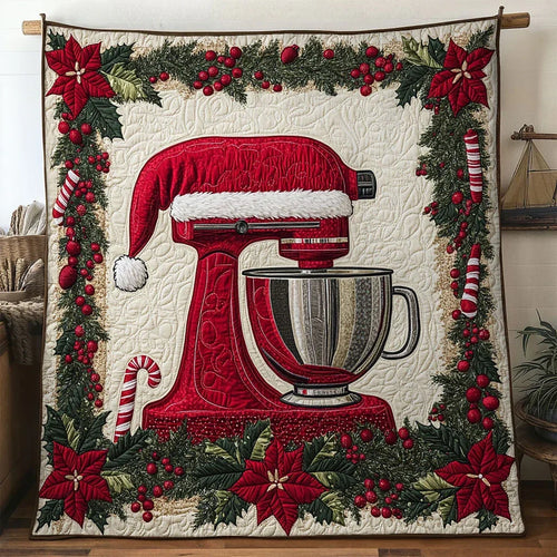 Frosty Kitchen Flour Mixer Machine Quilt Blanket