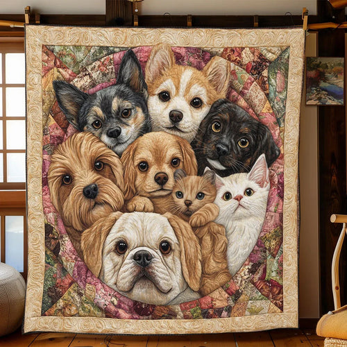 Furever Together Quilt Blanket