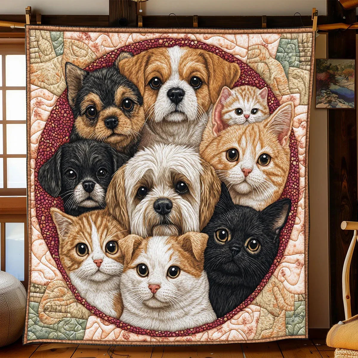 Furever Together Quilt Blanket