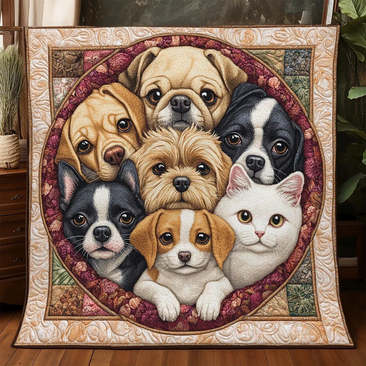 Furever Together Quilt Blanket
