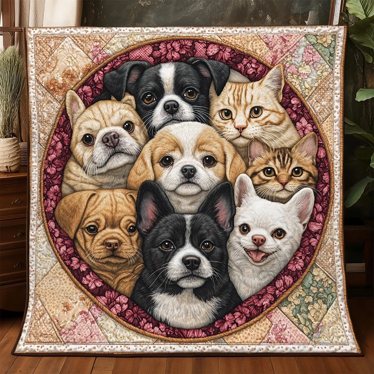 Furever Together Quilt Blanket