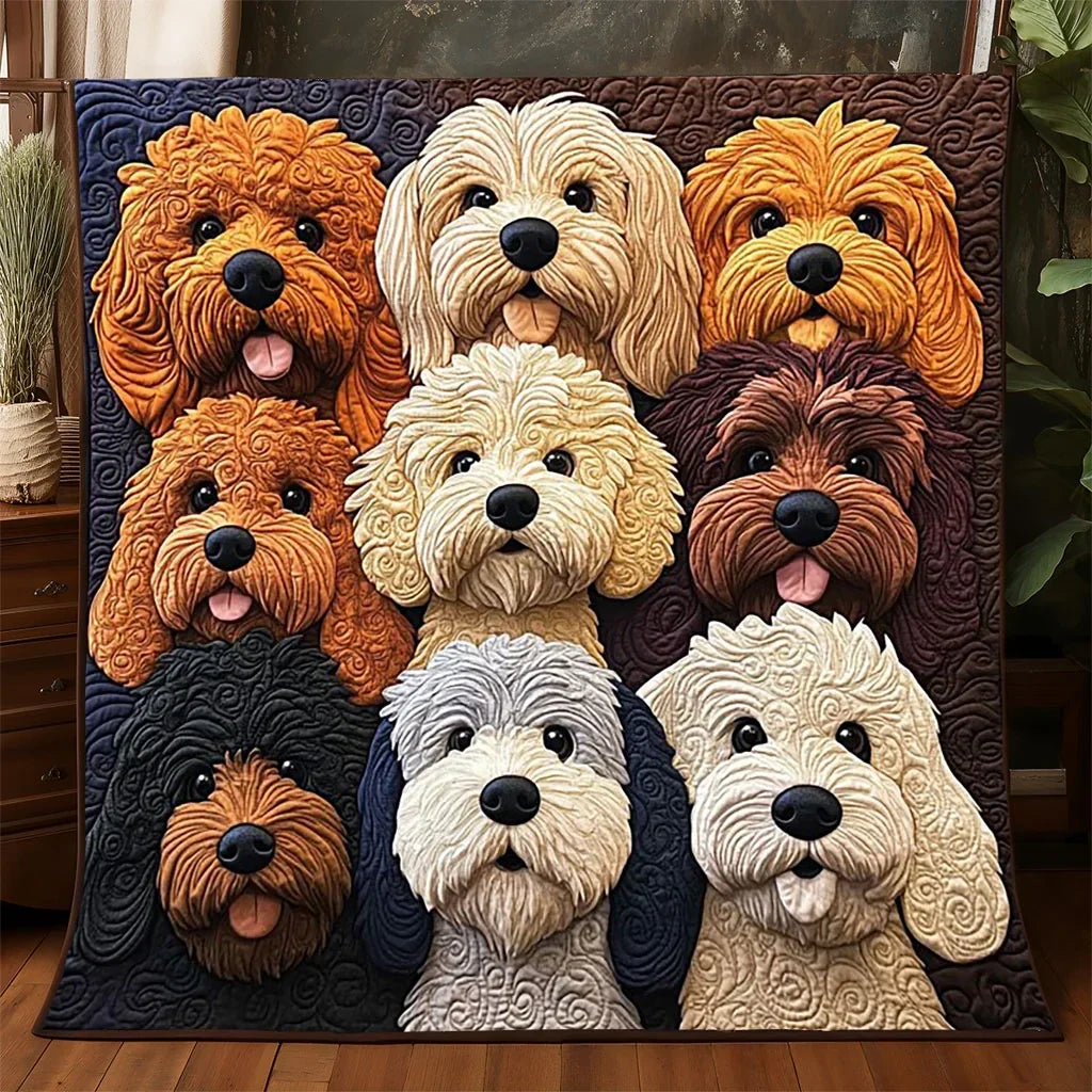 Furry Friends Quilt Blanket