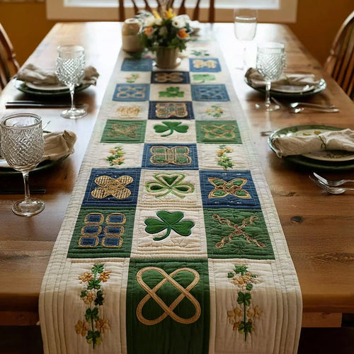 Gaelic Heritage Quilted Table Runner