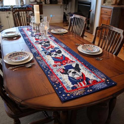 Gallant Gent Quilted Table Runner