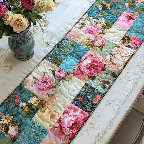 Garden Dreams Quilted Table Runner