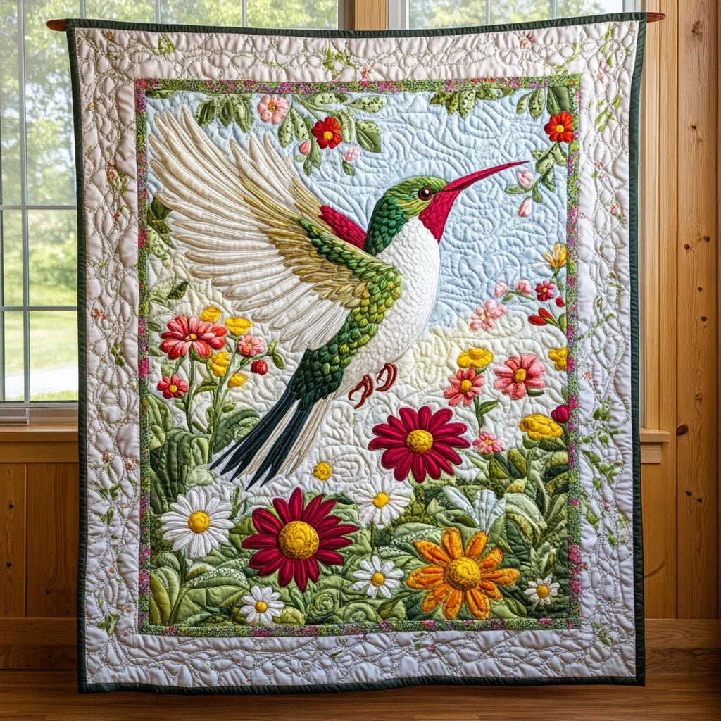 Garden Flight Quilt Blanket