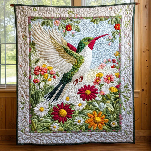 Garden Flight Quilt Blanket