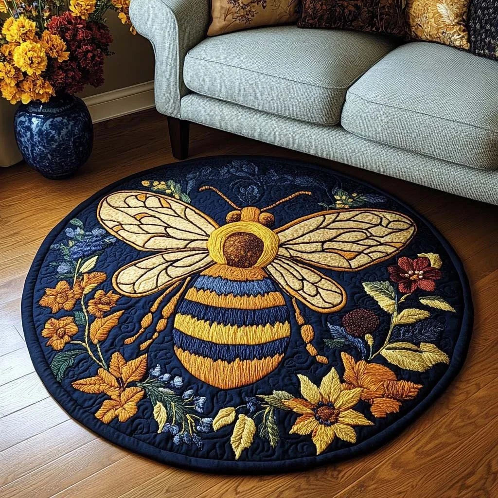 Garden Guardian Quilted Round Mat