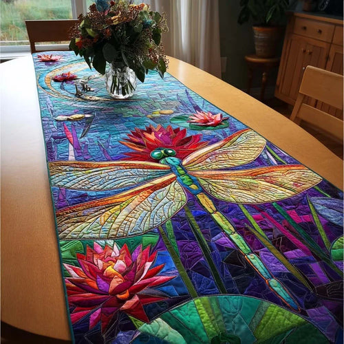 Garden Harmony Quilted Table Runner