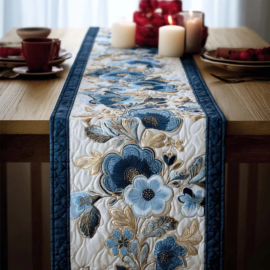 Garden Heirloom Quilted Table Runner