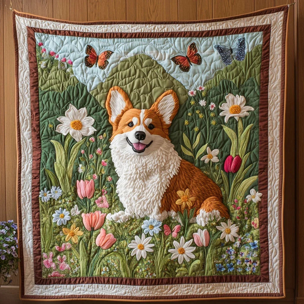 Garden Joy Quilt Blanket