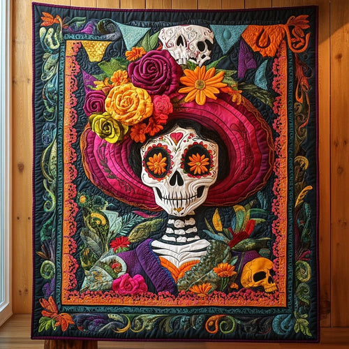 Garden Of Souls Quilt Blanket