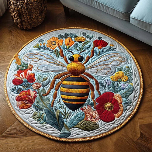 Garden Sovereign Quilted Round Mat