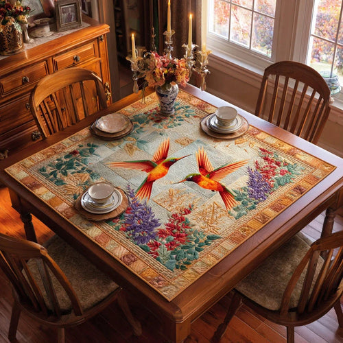 Garden Spirit Quilted Table Topper