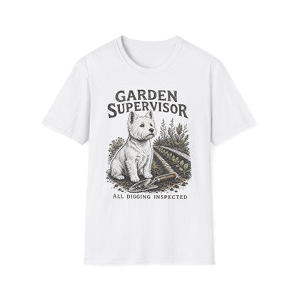 Garden Supervisor Westie Tee