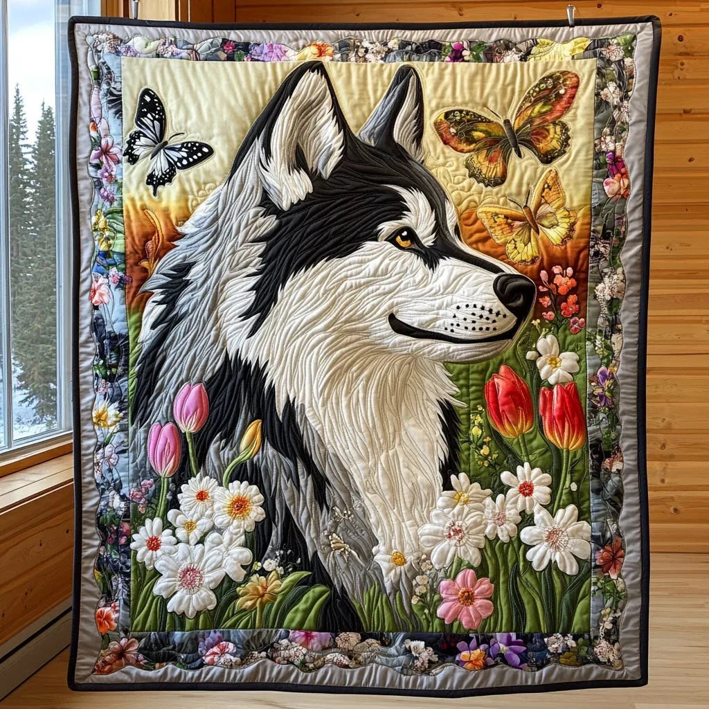 Garden Watcher Quilt Blanket