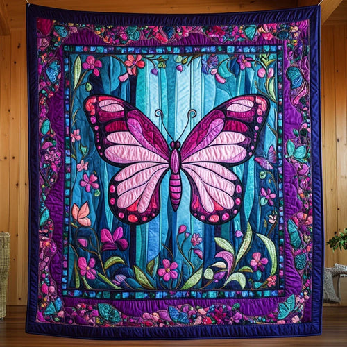 Garden Whispers Quilt Blanket