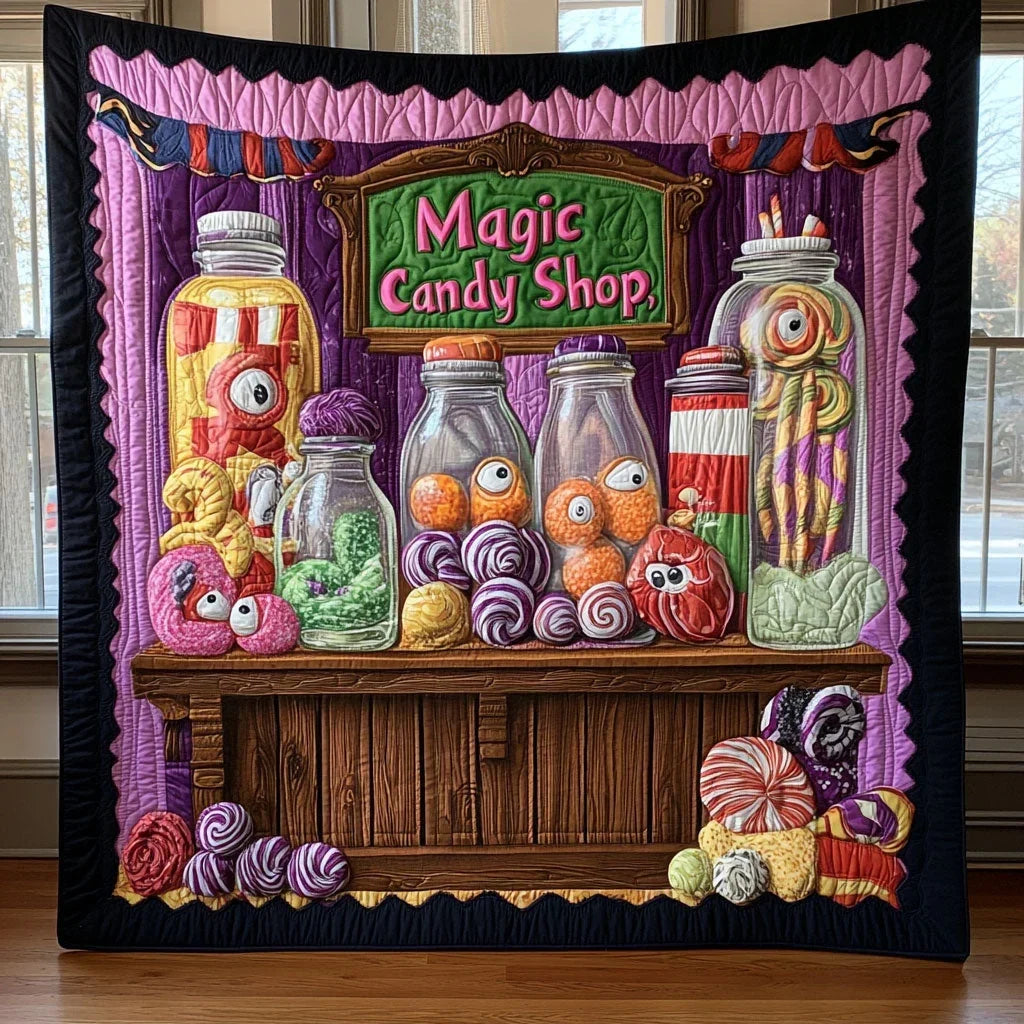 Ghoul Sweets Quilt Blanket