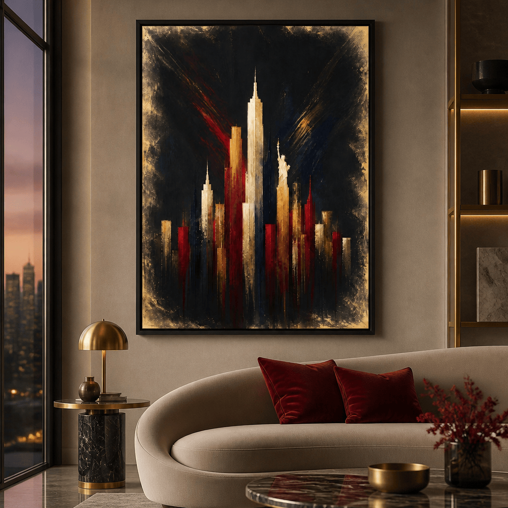 Gilded Heights of a Proud Nation Canvas Wall Art