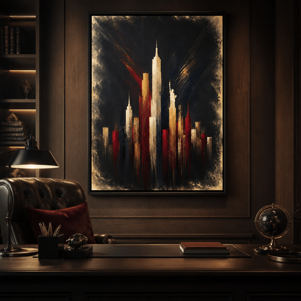 Gilded Heights of a Proud Nation Canvas Wall Art